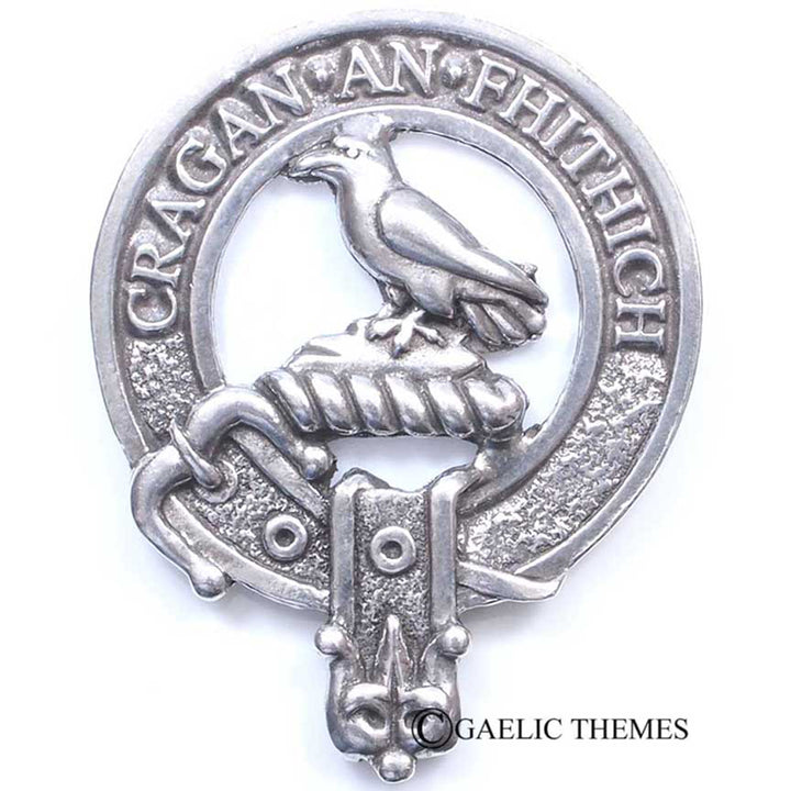 Clan Crest Cap Badge - MacDonald of Glengarry