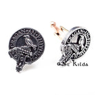 Clan Crest Cufflinks - MacDonald of Glengarry Back