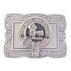 Clan Crest Belt Buckle - MacDonald of Sleat