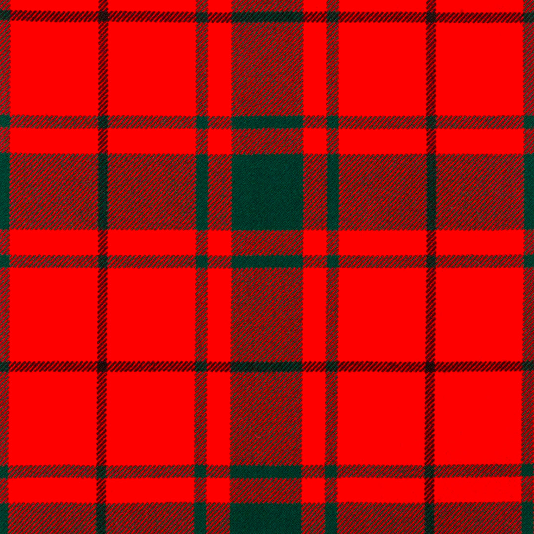 MacDonald of the Isles Red Modern Tartan