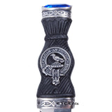 Clan Crest Sgian Dubh - MacDonnell of Glengarry