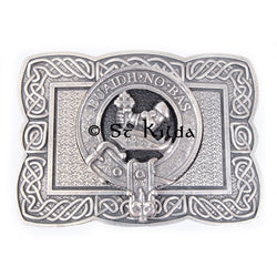 Clan Crest Belt Buckle - MacDougall