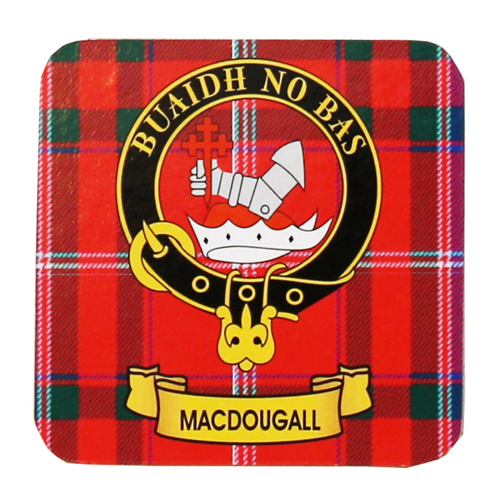 Clan Crest Drink Coaster - MacDougall