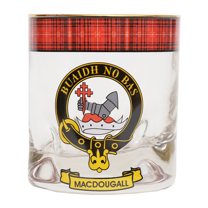 Clan Crest Whisky Glass - MacDougall