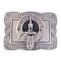 Clan Crest Belt Buckle - MacDowal