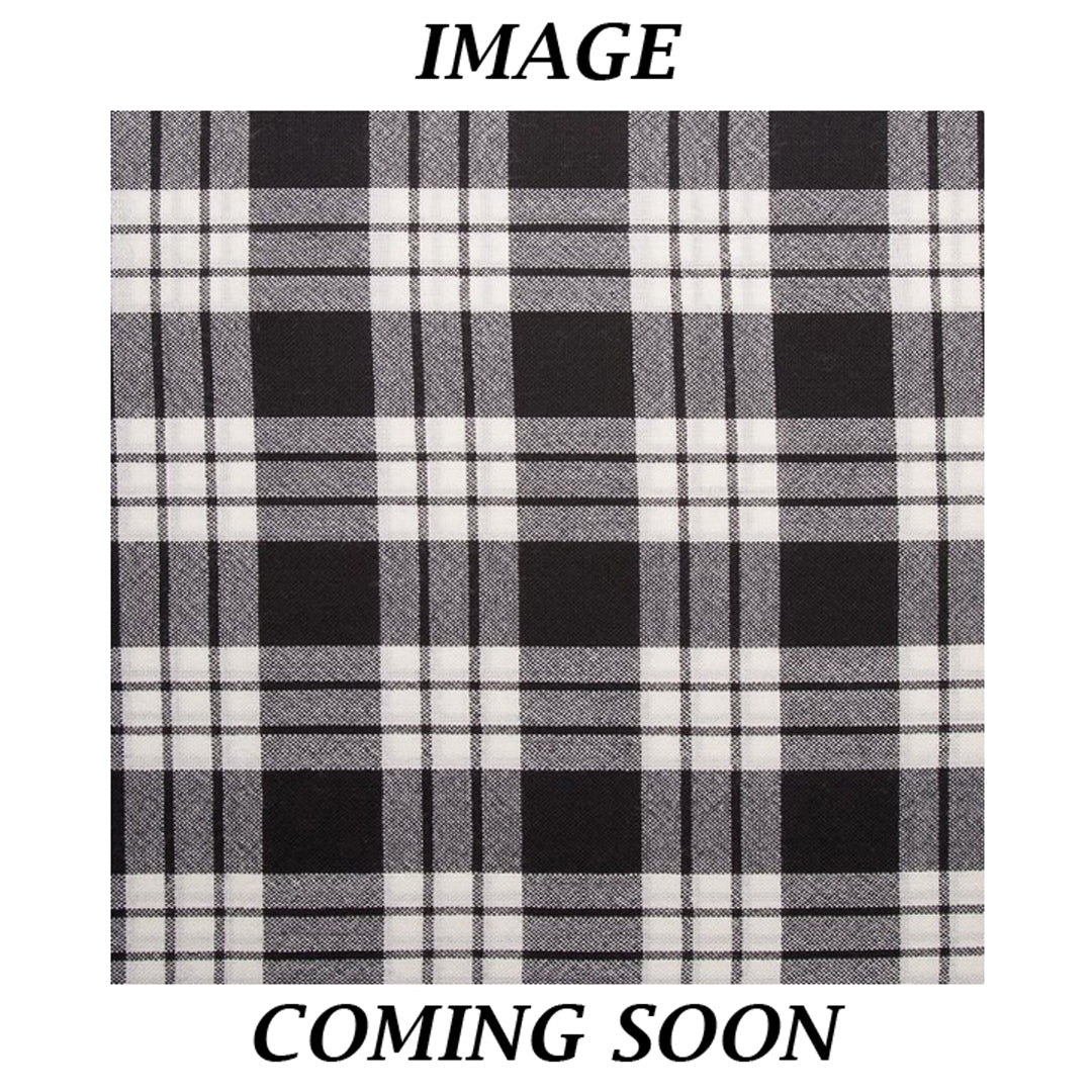Boy's Tartan Bow Tie - MacFarlane Black and White