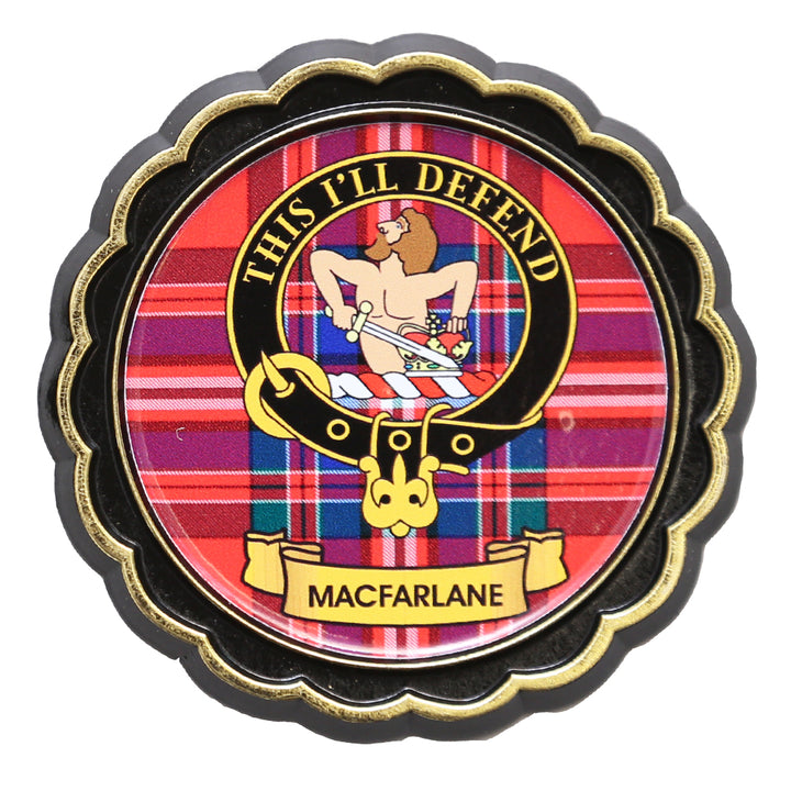 Clan Crest Fridge Magnet - MacFarlane