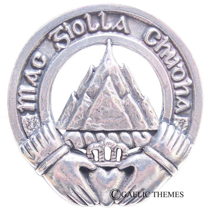 Clan Crest Cap Badge - MacGillycuddy
