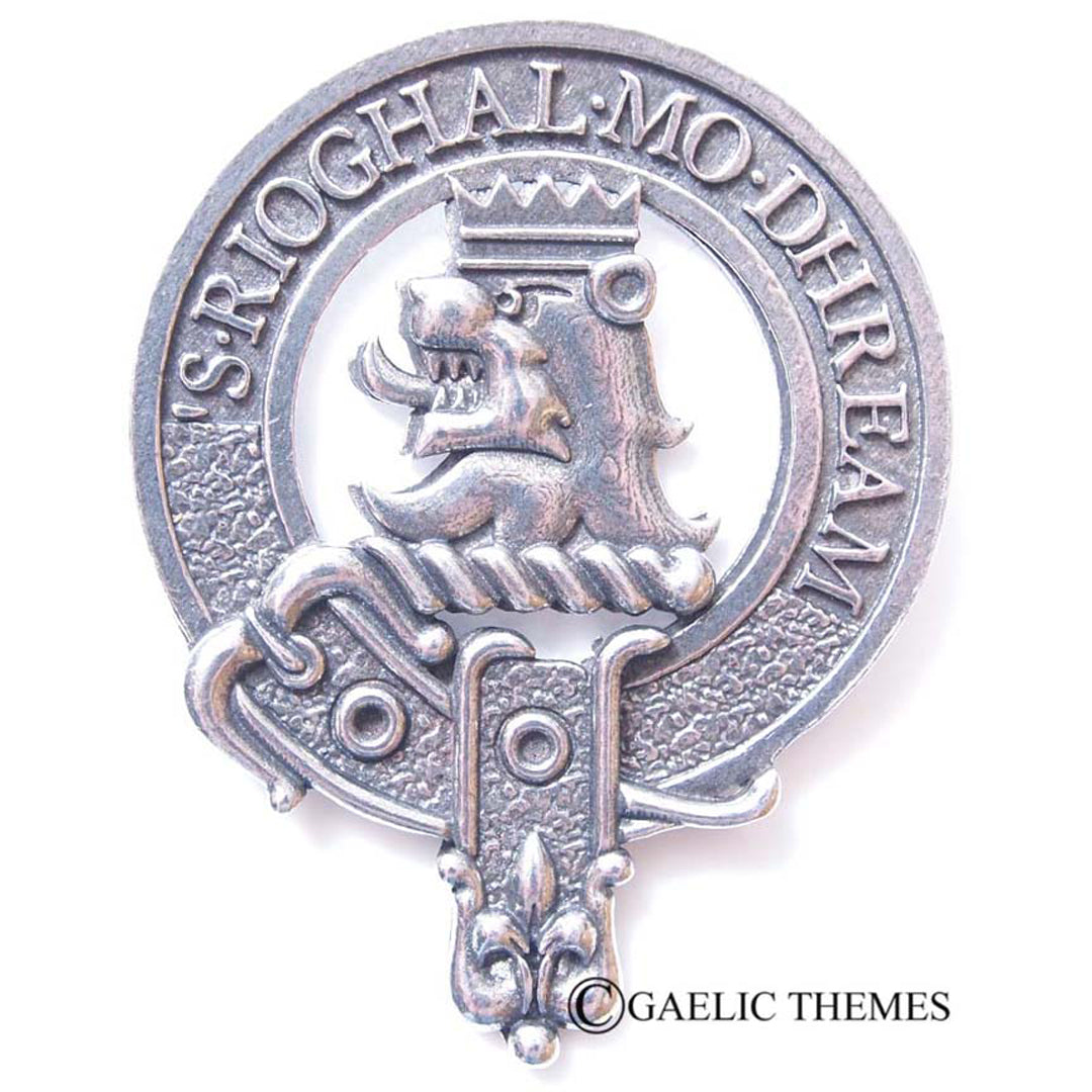 Clan Crest Cap Badge - MacGregor