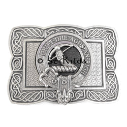 Clan Crest Belt Buckle - MacInnes