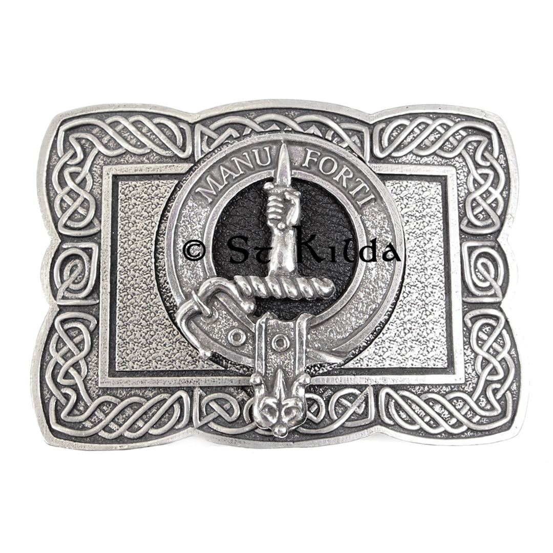 Clan Crest Belt Buckle - MacKay