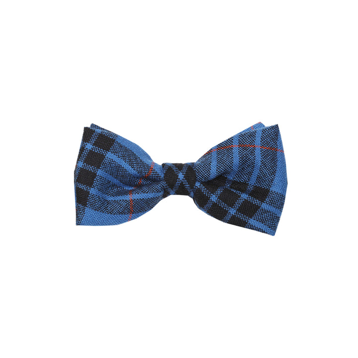 Boy's Tartan Bow Tie - MacKay Blue Ancient