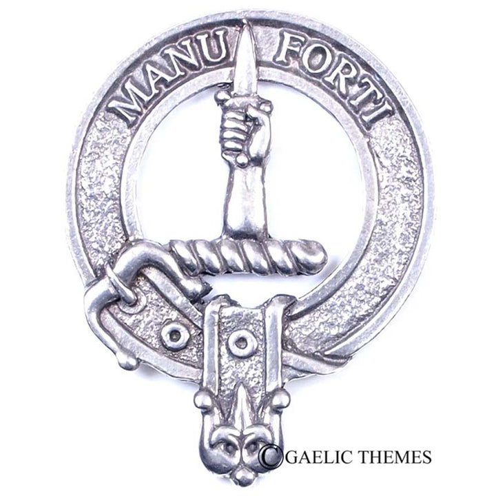 Clan Crest Cap Badge - MacKay