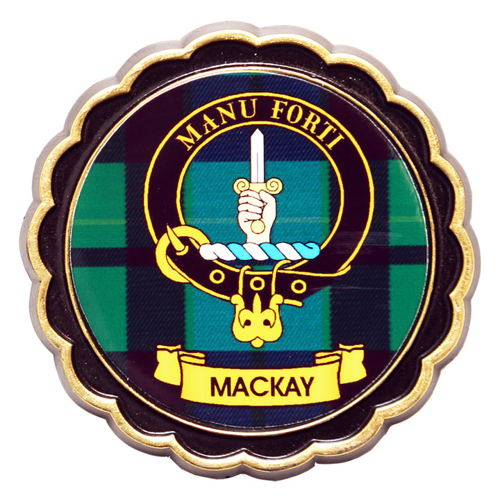 Clan Crest Fridge Magnet - MacKay