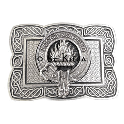 Clan Crest Belt Buckle - MacKenzie