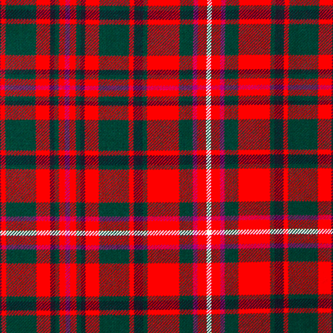 MacKinnon Red Modern Tartan