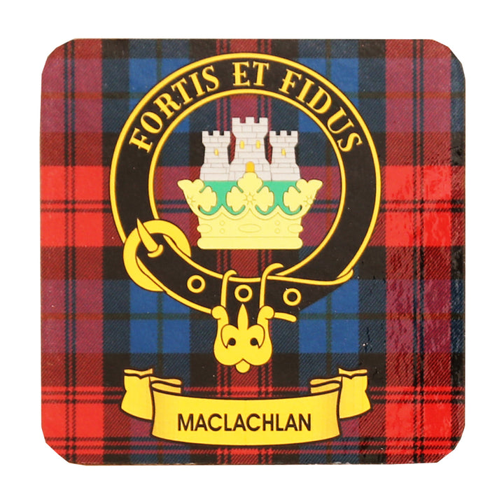 Clan Crest Drink Coaster - MacLachlan