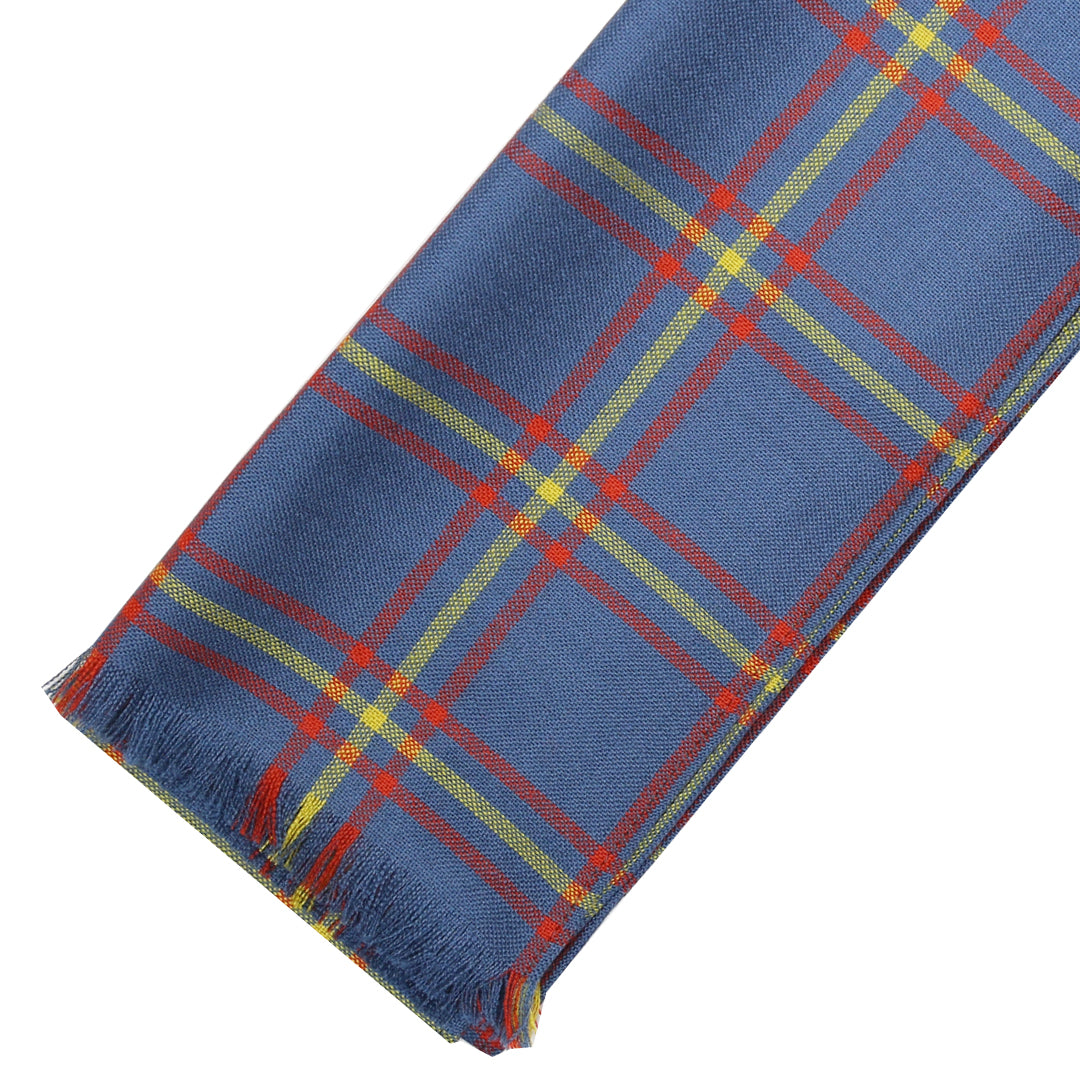 Fine Weight Tartan Scarf - MacLaine of Lochbuie Hunting Ancient
