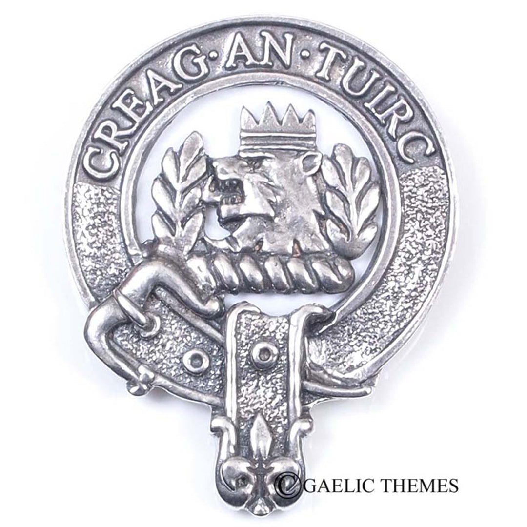 Clan Crest Cap Badge - MacLaren