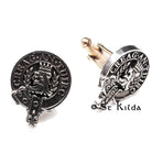 Clan Crest Cufflinks - MacLaren Back