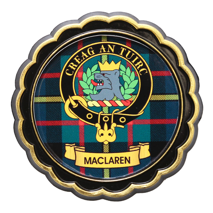 Clan Crest Fridge Magnet - MacLaren