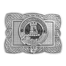 Clan Crest Belt Buckle - MacLean