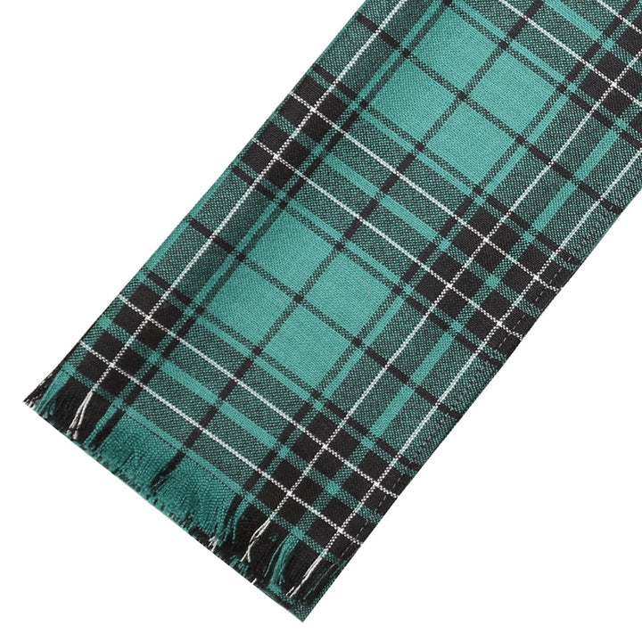 Fine Weight Tartan Scarf - MacLean Hunting Ancient