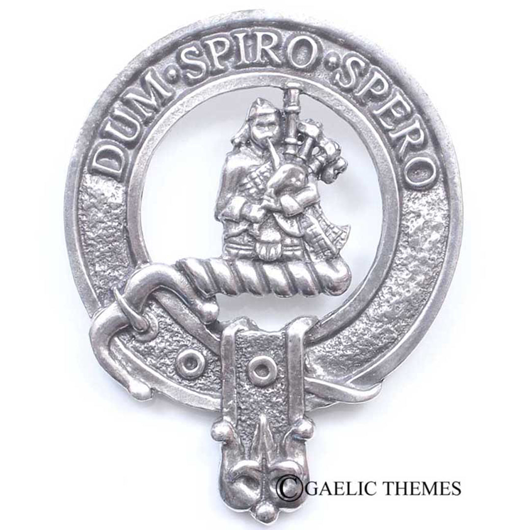 Clan Crest Cap Badge - MacLennan