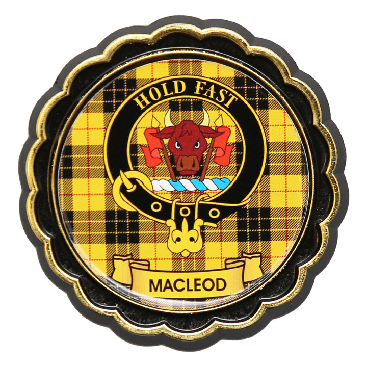 Clan Crest Fridge Magnet - MacLeod of Lewis