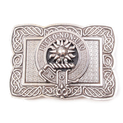 Clan Crest Belt Buckle - MacLeod of Raasay