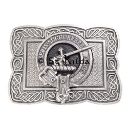 Clan Crest Belt Buckle - MacMillan