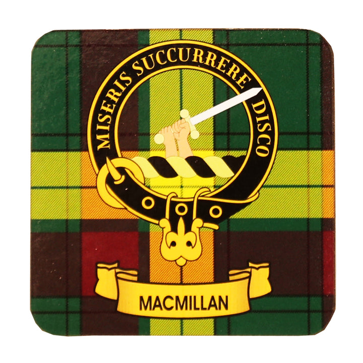 Clan Crest Drink Coaster - MacMillan