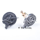 Clan Crest Cufflinks - MacMillan Back