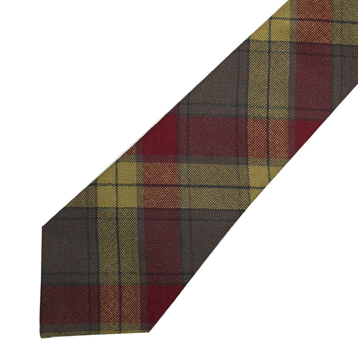 Men's Tartan Tie - MacMillan Old Weathered