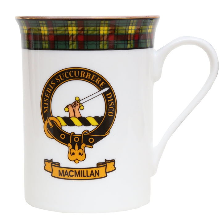 Clan Crest China Mug - MacMillan