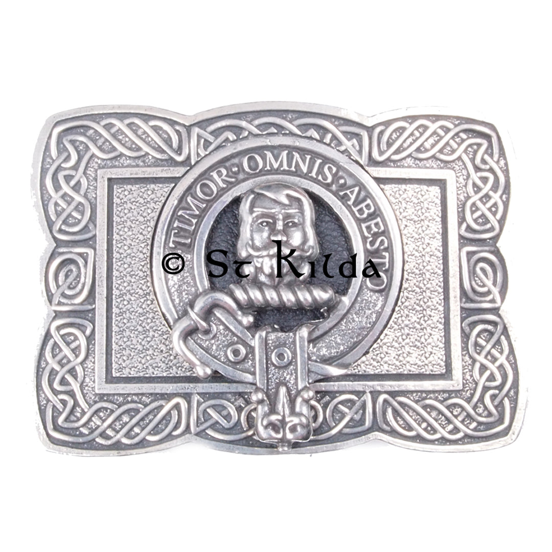 Clan Crest Belt Buckle - MacNab