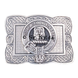 Clan Crest Belt Buckle - MacNab