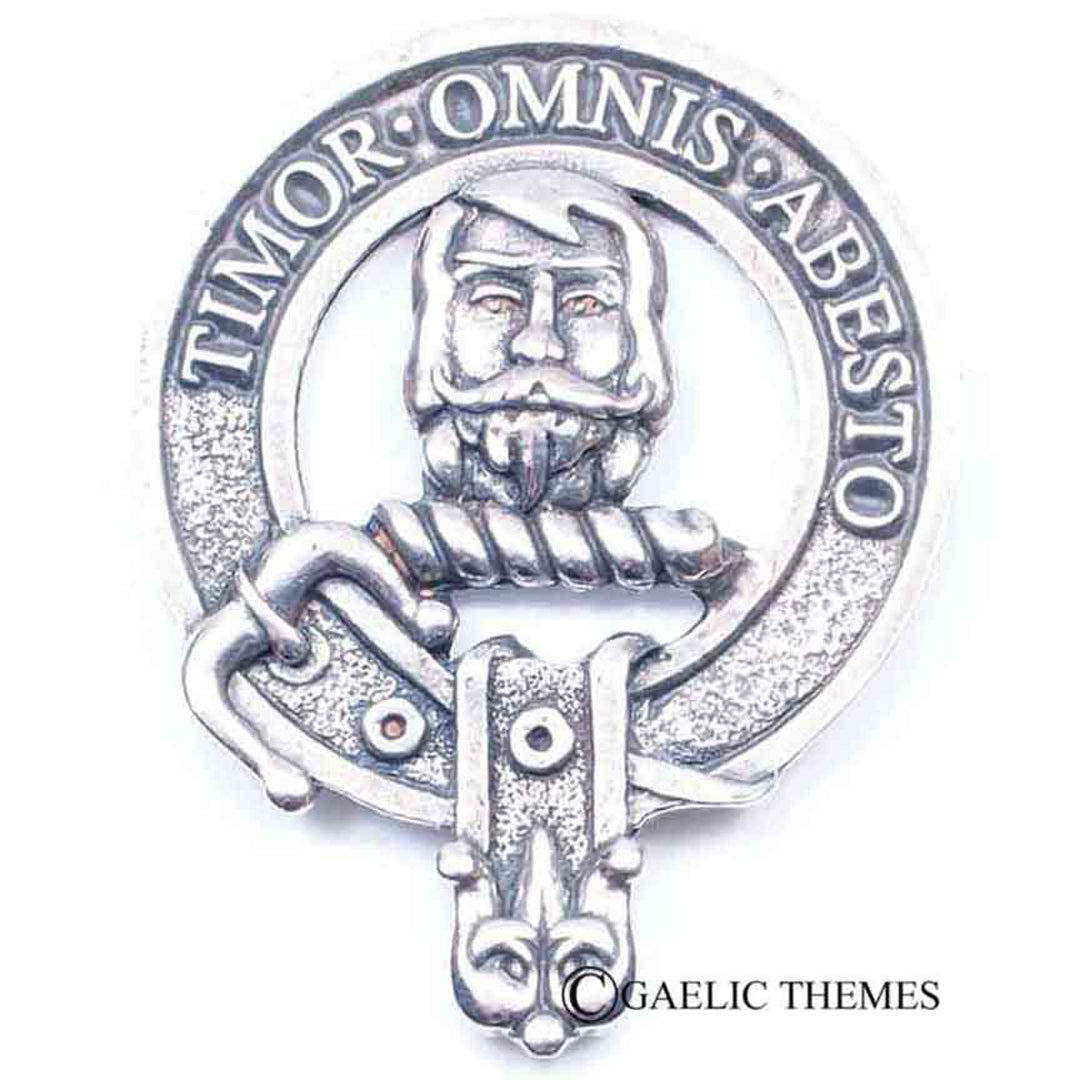 Clan Crest Cap Badge - MacNab