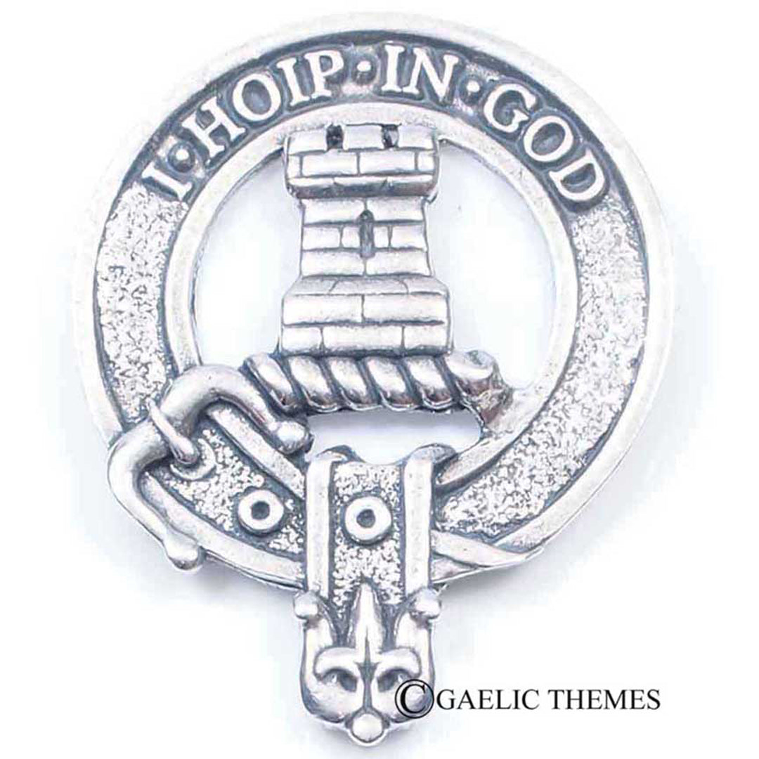Clan Crest Cap Badge - MacNaughton
