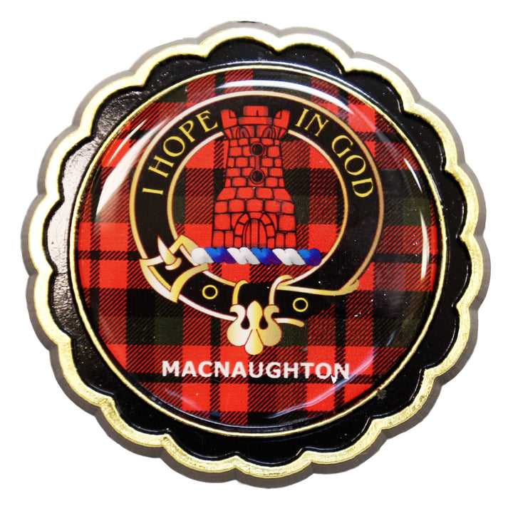 Clan Crest Fridge Magnet - MacNaughton