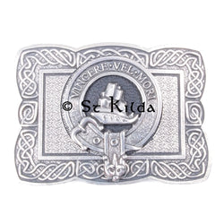 Clan Crest Belt Buckle - MacNeil