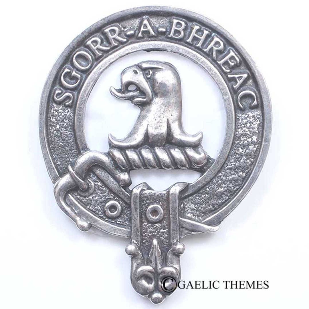 Clan Crest Cap Badge - MacNicol