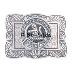 Clan Crest Belt Buckle - MacPherson