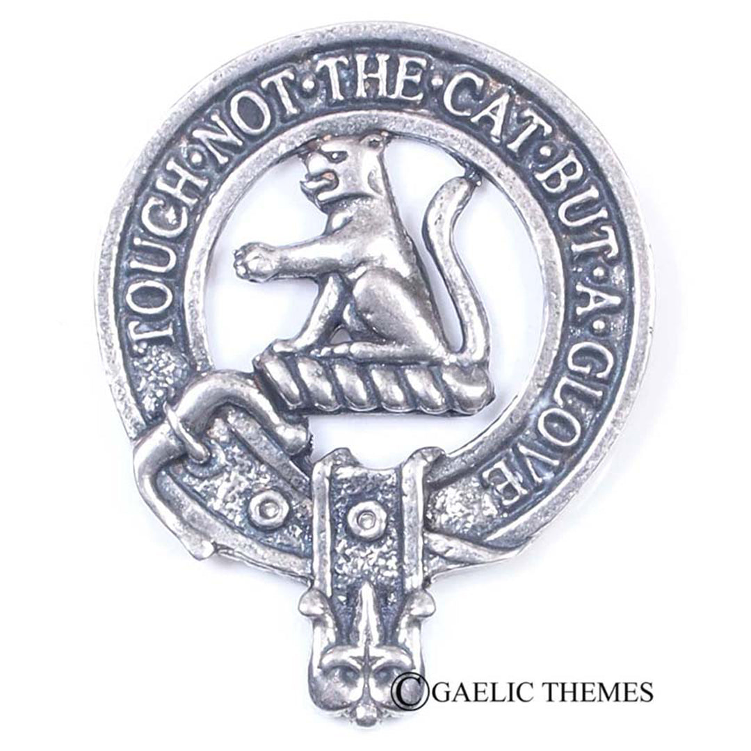 Clan Crest Cap Badge - MacPherson