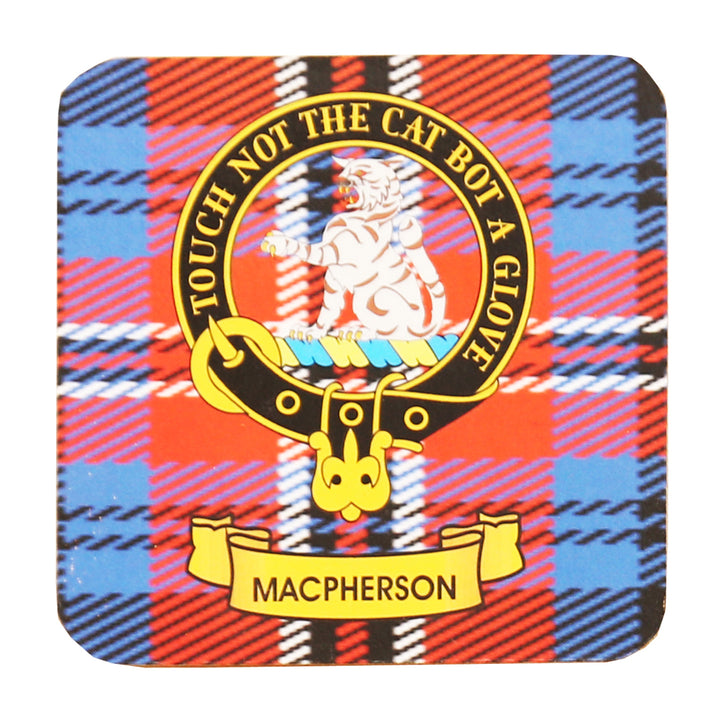 Clan Crest Drink Coaster - MacPherson