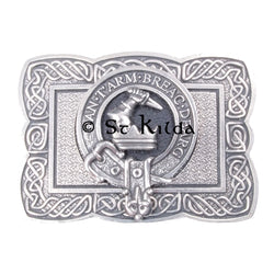 Clan Crest Belt Buckle - MacQuarrie