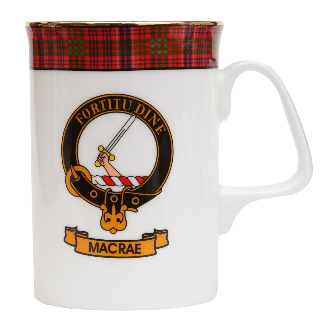 Clan Crest China Mug - MacRae