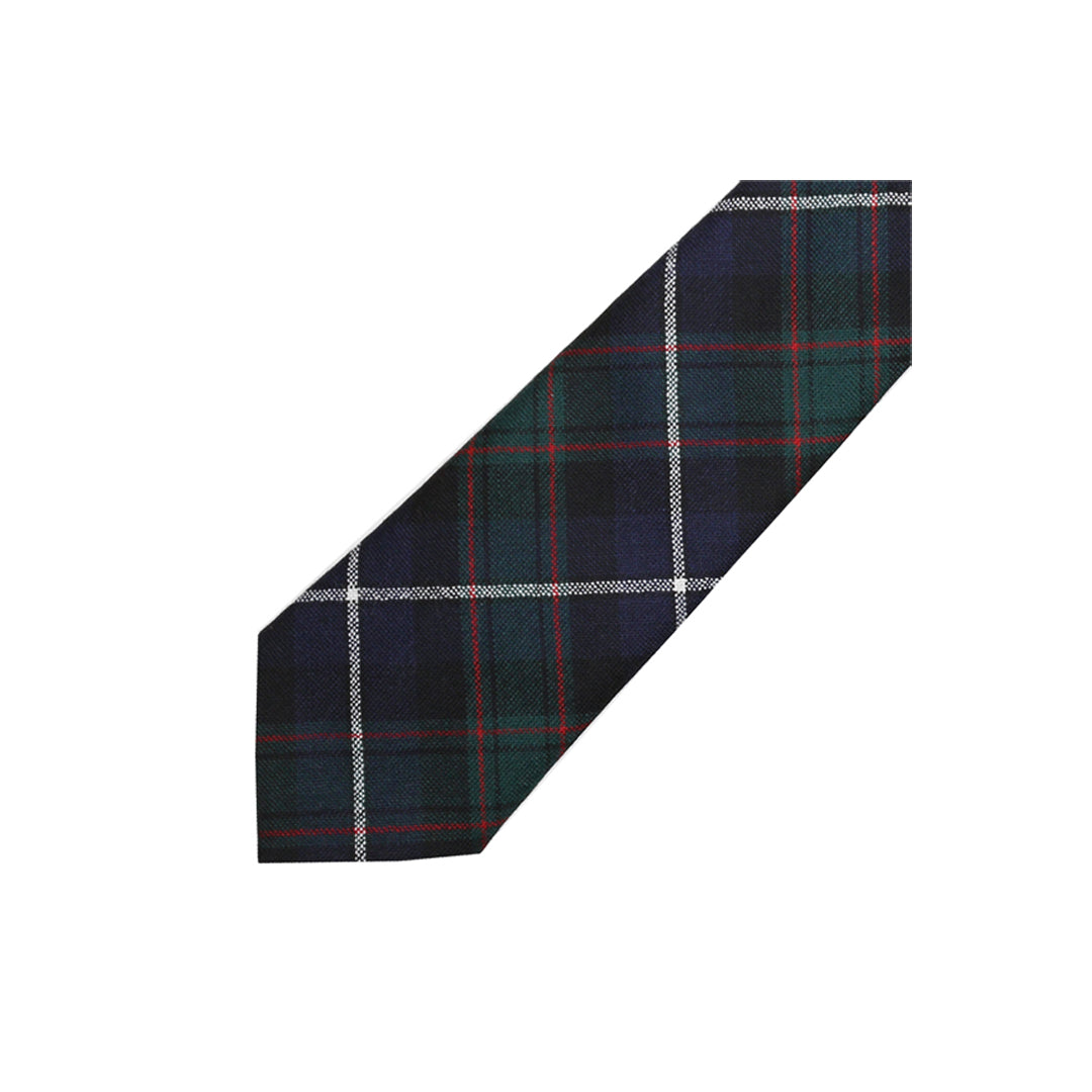Boy's Tartan Tie - MacRae Hunting Modern