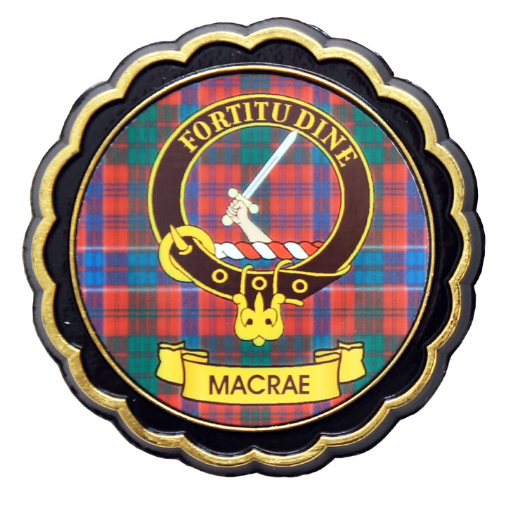 Clan Crest Fridge Magnet - MacRae