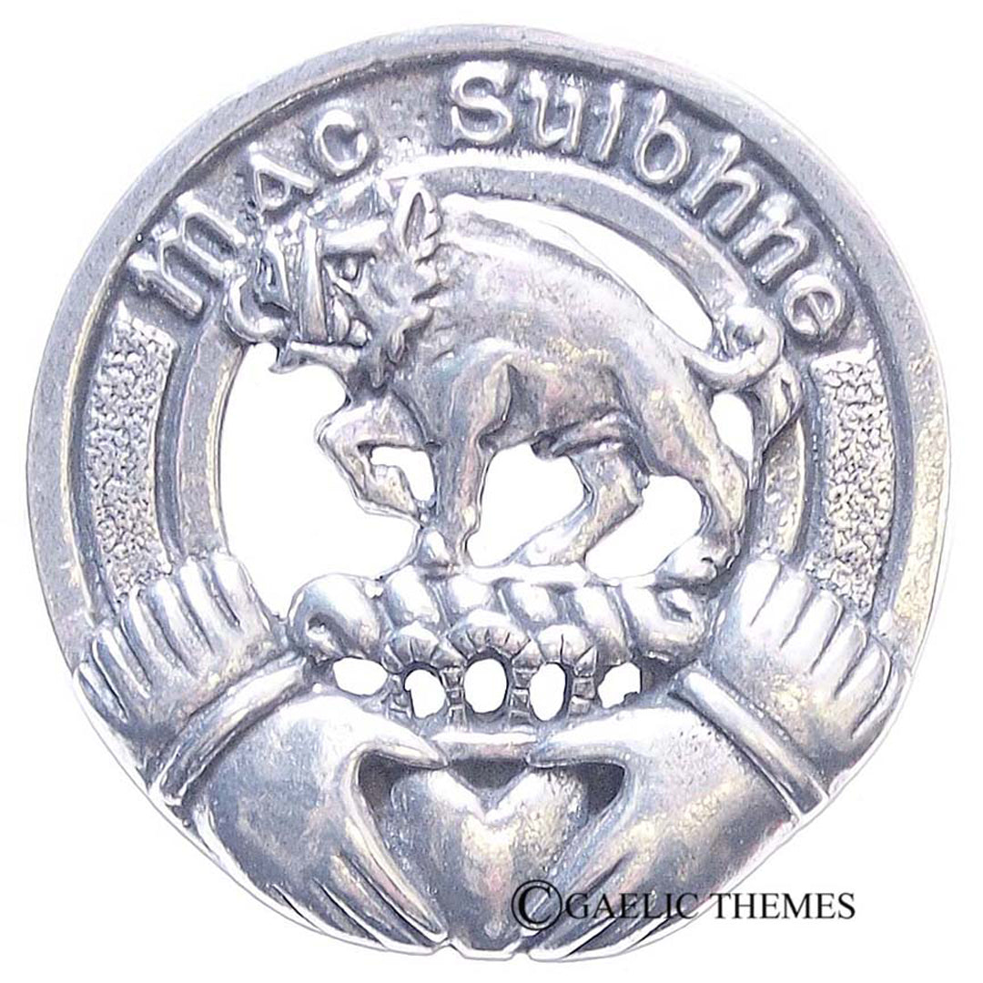 Clan Crest Cap Badge - MacSweeney